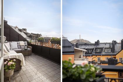 Balkong eller utsiktsbild