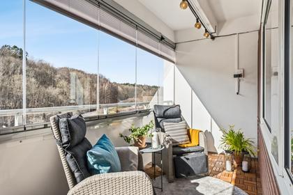 Balkong eller utsiktsbild