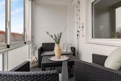 Balkong eller utsiktsbild