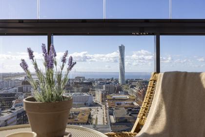 Balkong eller utsiktsbild