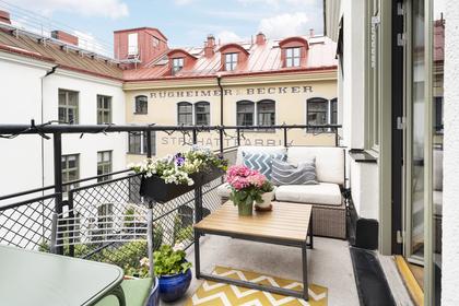 Balkong eller utsiktsbild