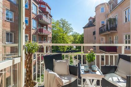 Balkong eller utsiktsbild