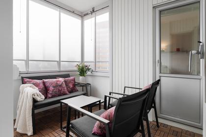 Balkong eller utsiktsbild