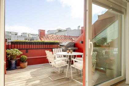 Balkong eller utsiktsbild