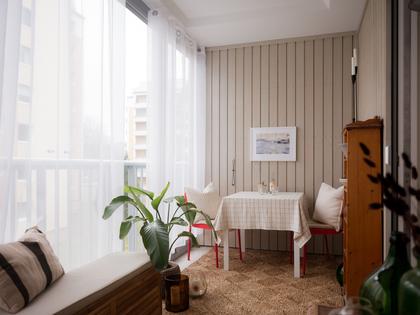 Balkong eller utsiktsbild