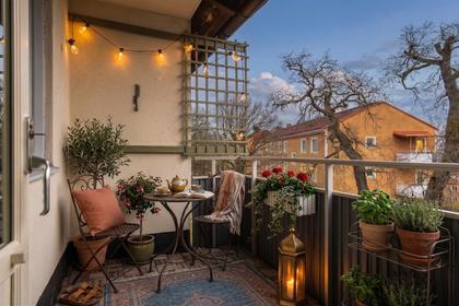 Balkong eller utsiktsbild