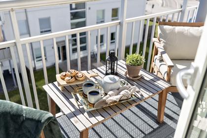 Balkong eller utsiktsbild