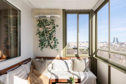 Balkong eller utsiktsbild