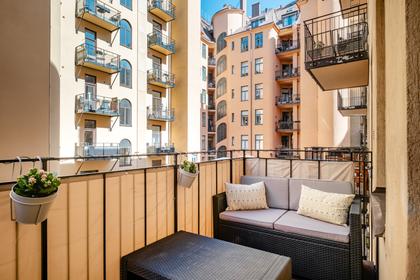 Balkong eller utsiktsbild