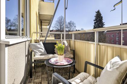 Balkong eller utsiktsbild