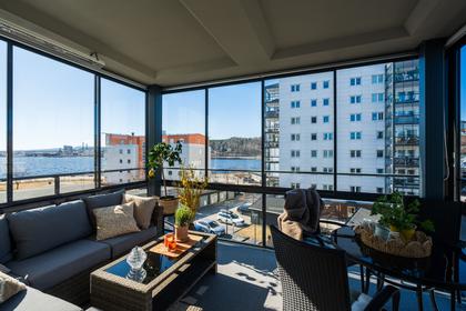 Balkong eller utsiktsbild