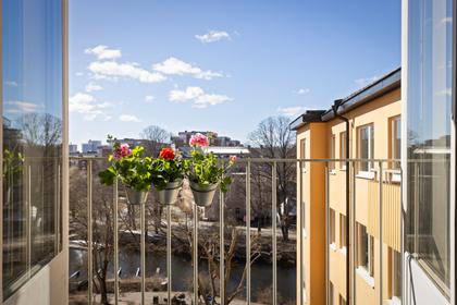 Balkong eller utsiktsbild