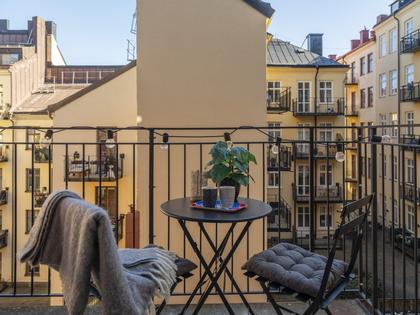 Balkong eller utsiktsbild