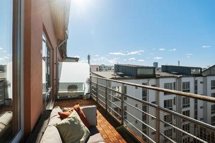 Balkong eller utsiktsbild