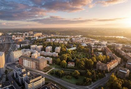 Balkong eller utsiktsbild