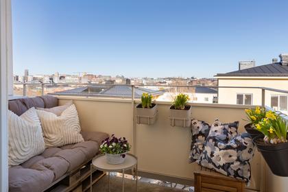 Balkong eller utsiktsbild