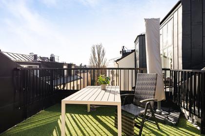 Balkong eller utsiktsbild