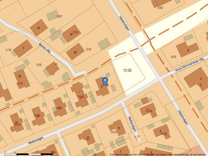 Illustrerad karta över fastigheten eller området