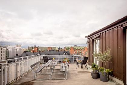 Balkong eller utsiktsbild