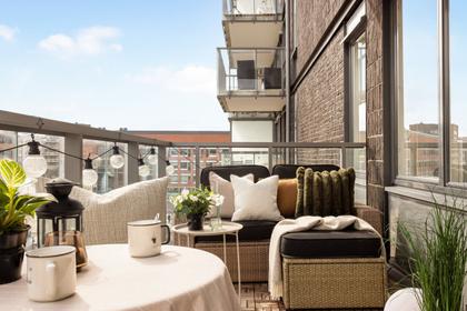 Balkong eller utsiktsbild