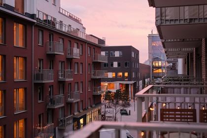 Balkong eller utsiktsbild