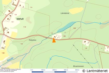Illustrerad karta över fastigheten eller området