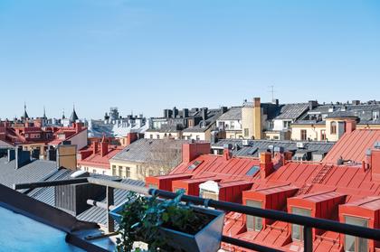 Balkong eller utsiktsbild