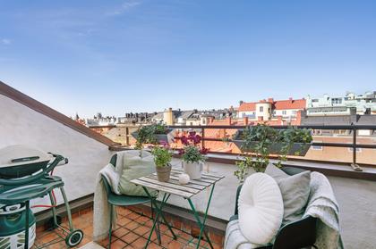 Balkong eller utsiktsbild