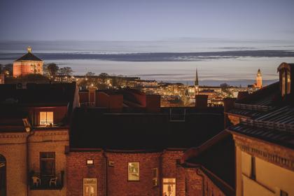 Balkong eller utsiktsbild