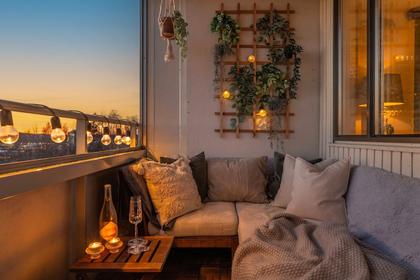 Balkong eller utsiktsbild