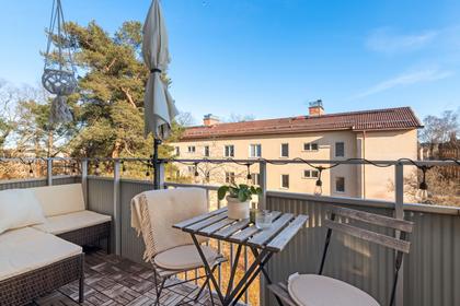 Balkong eller utsiktsbild