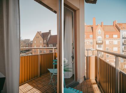 Balkong eller utsiktsbild