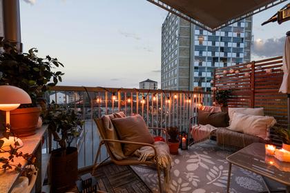 Balkong eller utsiktsbild