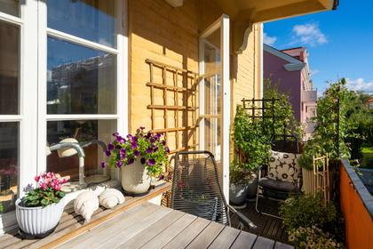 Balkong eller utsiktsbild