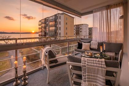 Balkong eller utsiktsbild