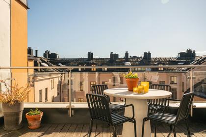 Balkong eller utsiktsbild