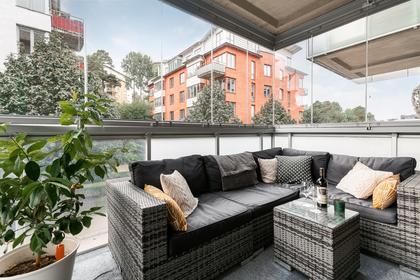 Balkong eller utsiktsbild