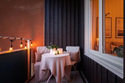 Balkong eller utsiktsbild