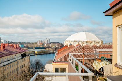 Balkong eller utsiktsbild