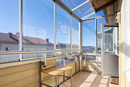 Balkong eller utsiktsbild