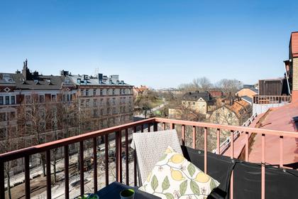 Balkong eller utsiktsbild