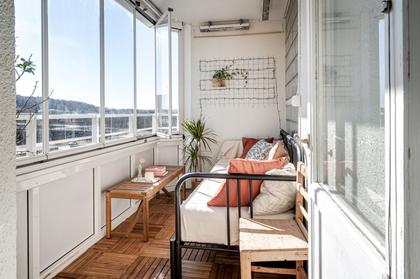 Balkong eller utsiktsbild