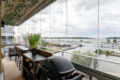 Balkong eller utsiktsbild