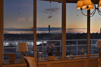 Balkong eller utsiktsbild