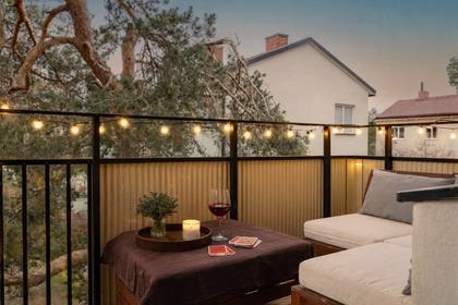 Balkong eller utsiktsbild