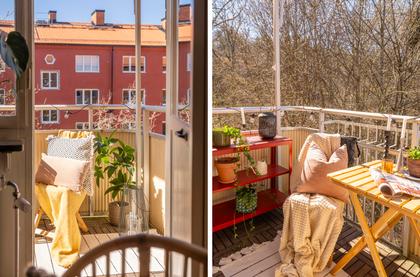 Balkong eller utsiktsbild