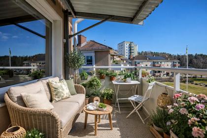 Balkong eller utsiktsbild