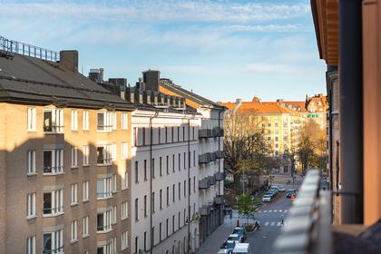 Balkong eller utsiktsbild