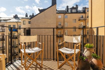 Balkong eller utsiktsbild