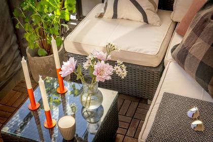 Balkong eller utsiktsbild